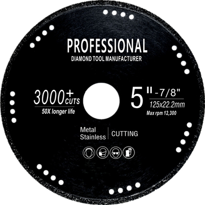 180mm Stainless steel cutting disc diamond saw blade durable 3000cuts