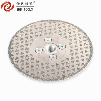 4.5" 115MM Electroplated Diamond Saw Blade For  Cutting And Grinding Glass Stone Marble Ceramic Granite
