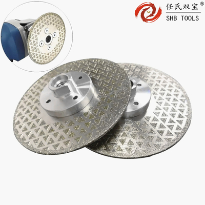 4.5" 115MM Electroplated Diamond Saw Blade For  Cutting And Grinding Glass Stone Marble Ceramic Granite