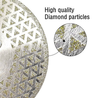 9inch 230mm Electroplated diamond saw blade tool for cutting and grinding marble